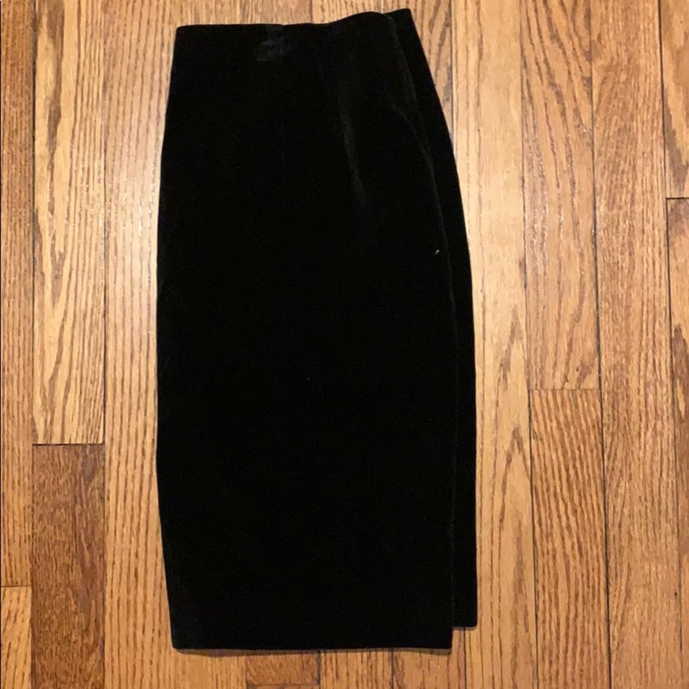 Velvet skirt